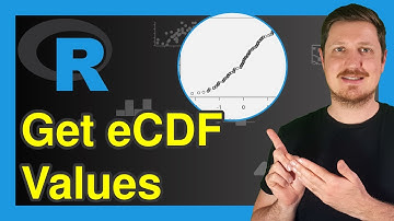 Extract eCDF Values from ecdf() Function in R (Example) | How to Get & Print Data | Combine Values