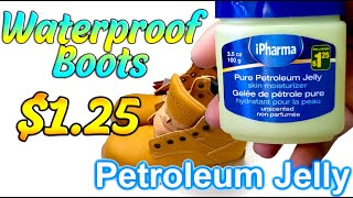 How to Waterproof your boots for $1.25