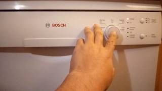 Astuce pour démarrer lave vaisselle Bosch sms50e12ff01 voyant Robinet fermé  allumé - YouTube