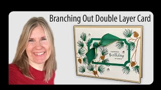 Branching Out Double Layer Card