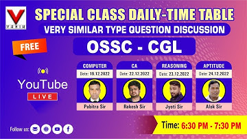 26th DECEMBER || COMPUTER || OSSC -CGL MEMORY BASED QUESTION DISCUSSION BY VANIK BEST FACULTY #vanik