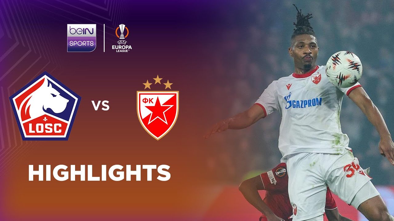 Lille 0-1 Crvena zvezda | Europa League 25/26 Match Highlights