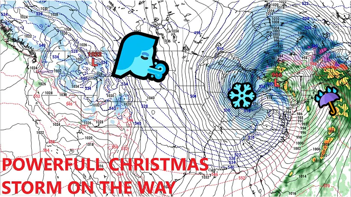 Powerful Storm System to Bring Snow, Wind, and Rain Christmas Week.