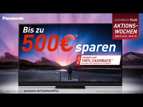 Panasonic TV Cashback Plus bis 8. Januar 2023 | Aktionswochen