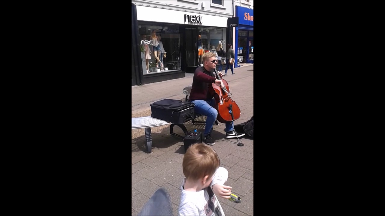 Cello player Coleraine N.Ireland - Take me to church