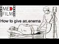 (англ.) Как ставить клизму © How to put an enema patient