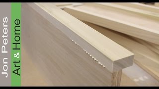 http://www.jonpeters.com/ this video I am making shelves for a bookcase, unlike in my last video where I made the shelves out of ...