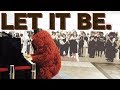 LET IT BE. by The Beatles  ~street piano performance by Japanese character MUKKU ~