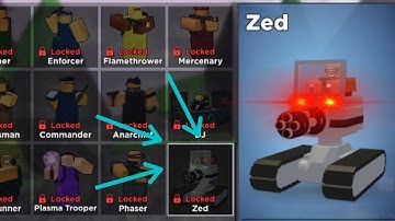 Unlocking the Zed | Roblox Tower Battles