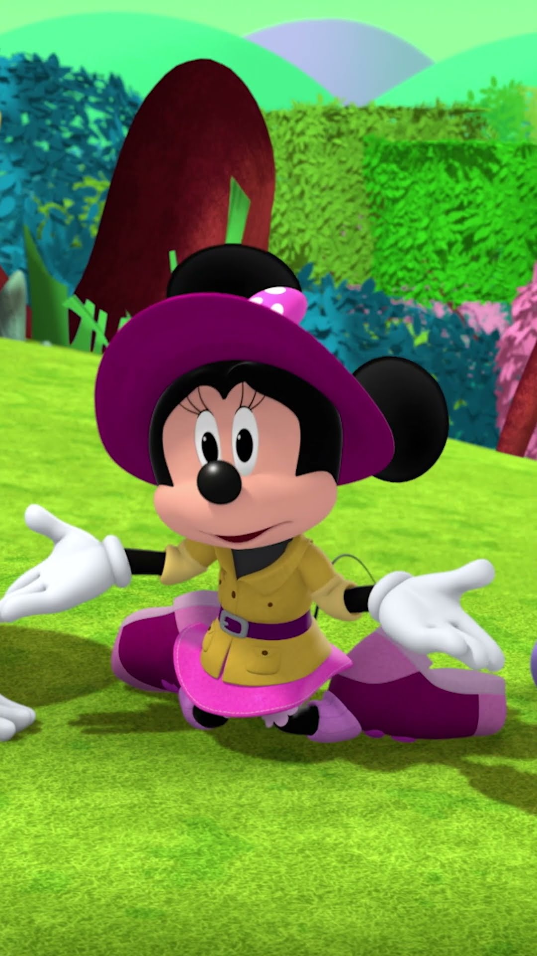 The enchanted tree shrinks Mickey and friends! #MickeyMouseFunhouse #DisneyJr