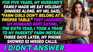My Husband's Family Mocked the Farm Girl—Then Their Fortune Called Me 53 Times