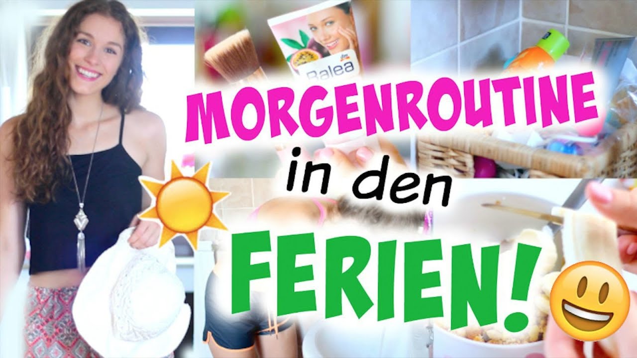 Meine MORGENROUTINE in den SOMMERFERIEN + Sport ♡ BarbieLovesLipsticks