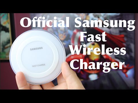 Official Samsung Fast Wireless Charger Note 5 30 Minute Charge Test and Full Review