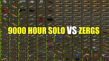 9000 HOUR SOLO VS ZERGS - RUST