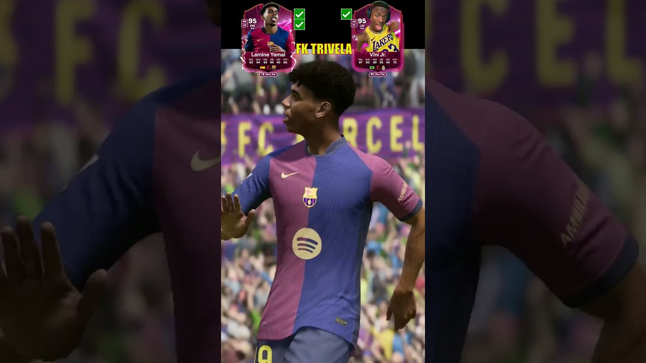 Lamine Yamal🇪🇸 Vs Vini jr🇧🇷 FC 25 