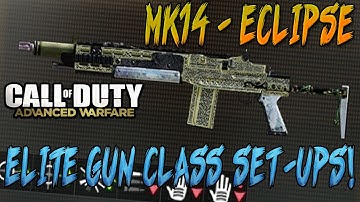 "MK14 - ECLIPSE" - Elite Gun Set Ups (Call of Duty: Advanced Warfare)