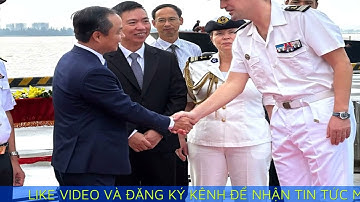 Tàu tuần dương Hải quân Pháp thăm xã giao Đà Nẵng