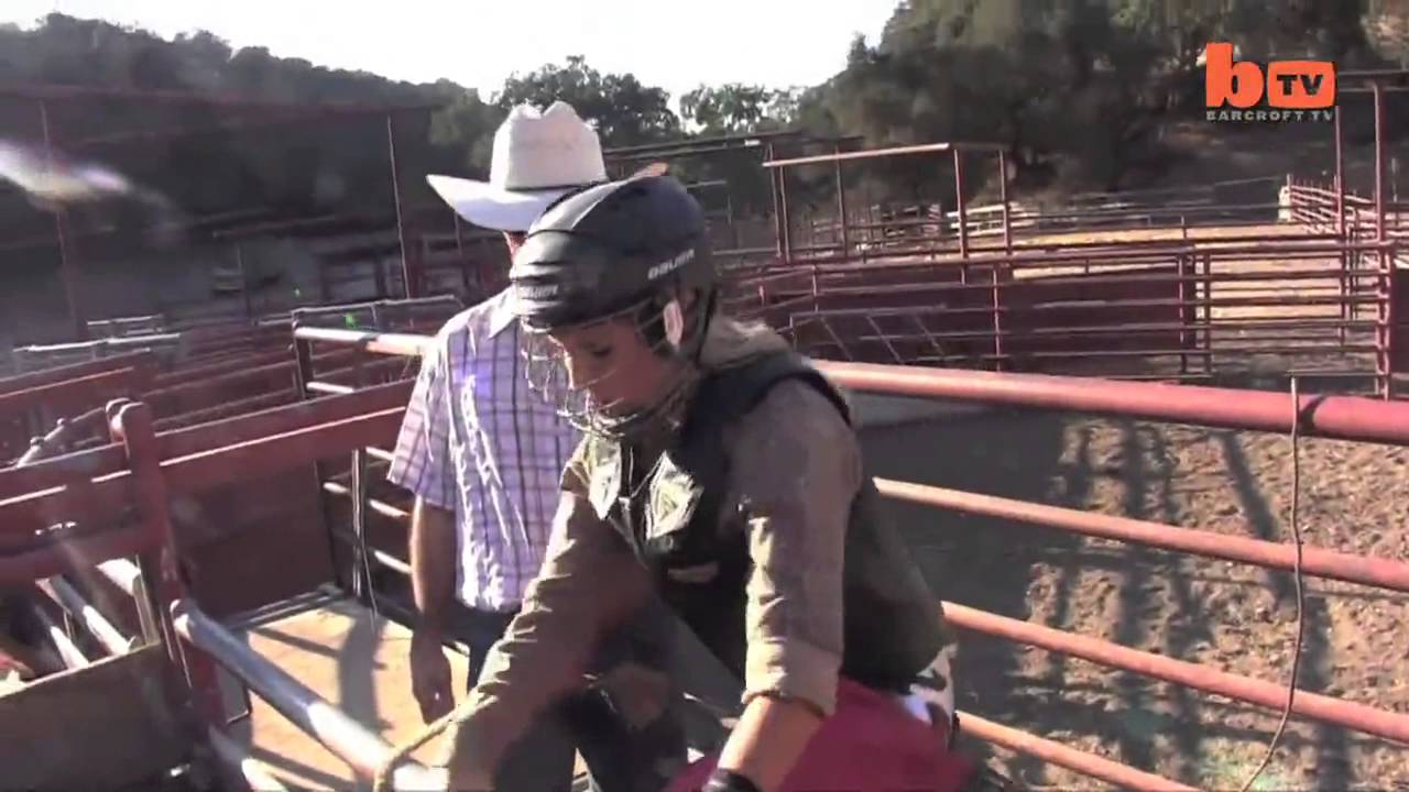 Professional rider Maggie can handle bulls up to 2000lb!.