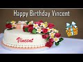 Happy Birthday Vincent Image Wishes✔