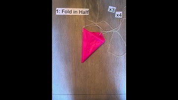 How to fold an ARC Parachute