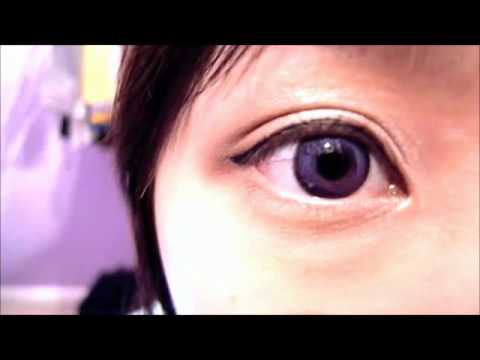 Geo Hurricane Violet Circle Lenses HC-101 Review M...