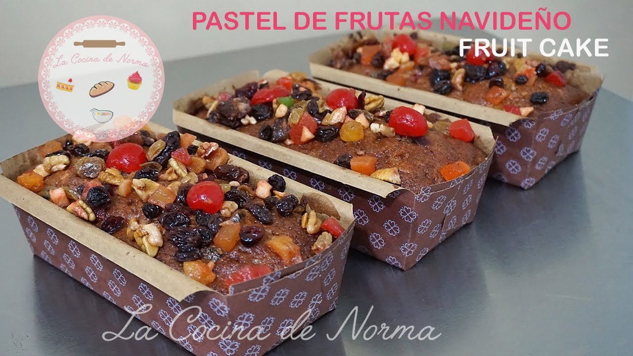 Fruit Cake (Pastel de frutas navideño) - YouTube