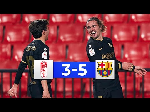 Granada vs Barcelona 3-5 – All Goals & Highlights 2021