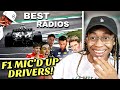 AMERICAN REACTS TO FORMULA 1 RADIOS/ MIC&#39;D UP DRIVERS FOR THE FIRST TIME! 😂 (SAVAGE!)