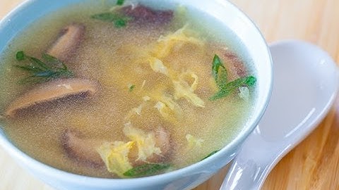Chinese Egg Drop Soup Recipe