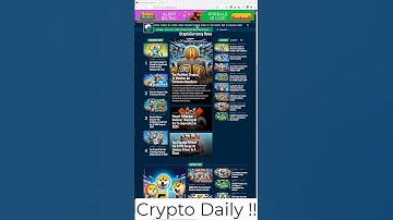 Crypto News Website | Crypto Daily !!