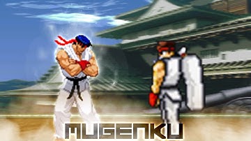 Ryu-Verse! Master Ryu vs Ryu JUS. Jump Ultimate Stars Street Fighter MUGEN Multiverse