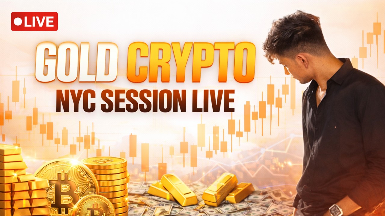 LIVE FOREX ANALYSIS | GOLD & BITCOIN | NYC SESSION | 24 Feb | Sol Traders