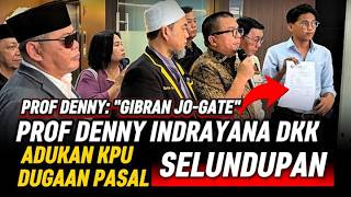 PROF DENNY DKK ADUKAN KPU 'DUGAAN PASAL SELUNDUPAN