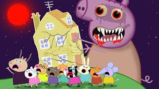 Zombie Apocalypse, Zombie ZOONOMALY Attack Peppa House ??? | Peppa Pig Funny Animation