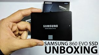 Samsung 860 EVO SSD Unboxing