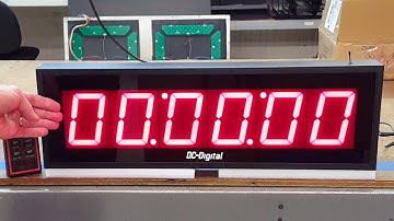 DC-406T-DN-W (Wireless Remote Controlled Countdown Timer)