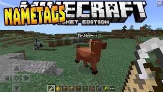NAMETAGS, HORSES & MORE!!! - MCPE 0.15.0 News Update - Minecraft PE (Pocket Edition) screenshot 5