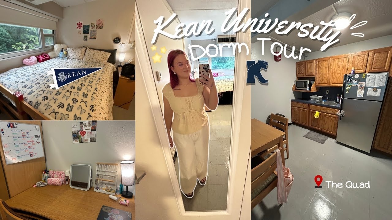 KEAN UNIVERSITY DORM TOUR | The Quad | Sophomore Summer Assistant!!!