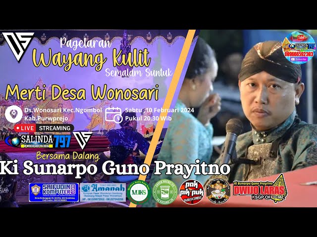 #LiveSetreaming KI SUNARPO GUNO PRAYITNO - BIMA MANEGES class=