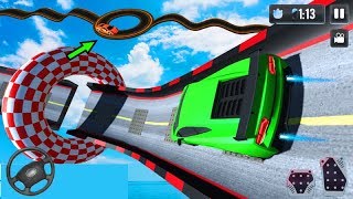 سباق سيارات السرعة فوق الممرات المثيرة و الرقص بعد الفوز -العاب اندرويد  Ramp Car Stunt Game screenshot 4
