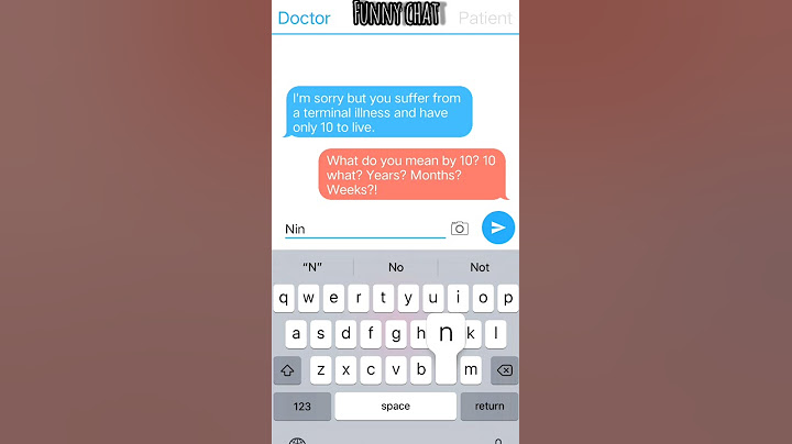 Funny Conversation between Doctor and patient