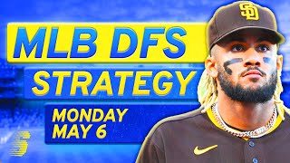 MLB DFS Today: DraftKings \& FanDuel MLB DFS Strategy (Monday 5\/6\/24)