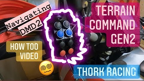 Terrain Command Gen2 - Navigating DMD2 & Apps