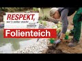 Folienteich anlegen | toom Werkstatt