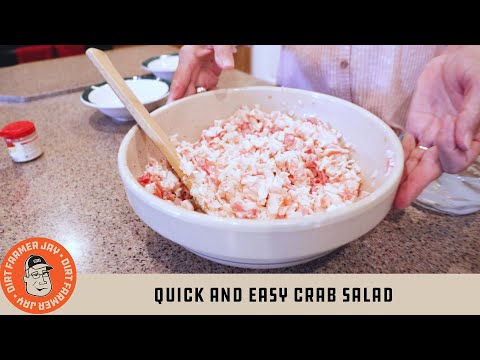 Video: Cauliflower At Bean Crab Salad