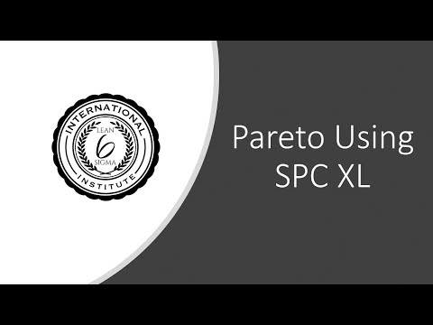 Pareto - Using SPC XL