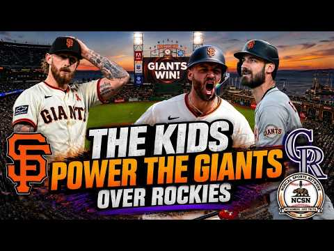 Giants Pound Rockies 8-2 Behind 13-Hit Attack!