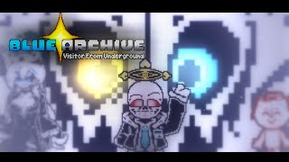 【Blue Archive: Visitor From Underground】Phase 1.25＆1.5＆2　RE Megalovania