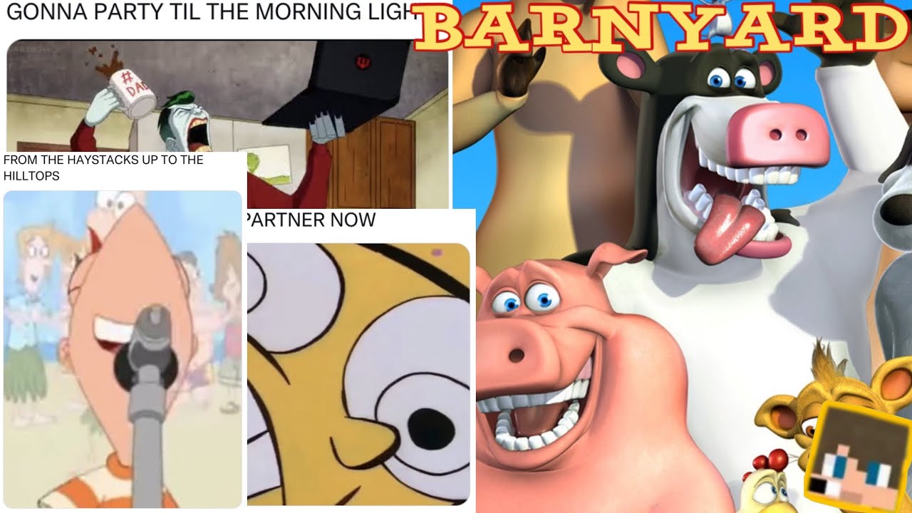 Twitter Sings BACK AT THE BARNYARD THEME - YouTube