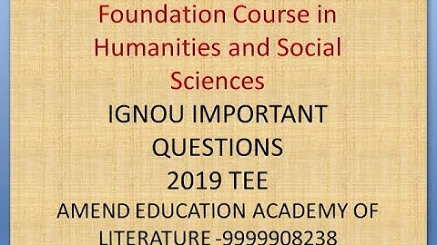 BSHF 101 IMPORTANT QUESTIONS IGNOU BDP TEE JUNE DECEMBER 2019 BA ENGLISH MAJOR